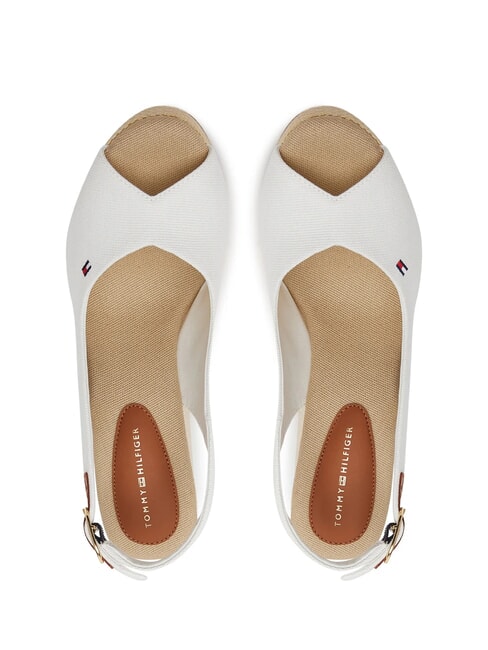 TH Espadrillas alte con zeppa ecru - Scarpe Donna