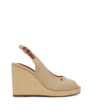 TOMMY HILFIGER TH Espadrillas alte con zeppa horseradish - Scarpe Donna - 2