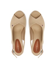 TOMMY HILFIGER TH Espadrillas alte con zeppa horseradish - Scarpe Donna - 3