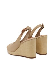 TOMMY HILFIGER TH Espadrillas alte con zeppa horseradish - Scarpe Donna - 5