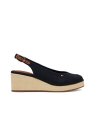 TOMMY HILFIGER TH Espadrillas sling-back open toe space blue - Scarpe Donna - 2