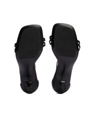 TOMMY HILFIGER TH Sandali alti in pelle con cinturino black - Scarpe Donna - 6