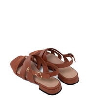 TOMMY HILFIGER TH Sandali in pelle slingback cinnamon bark - Scarpe Donna - 3