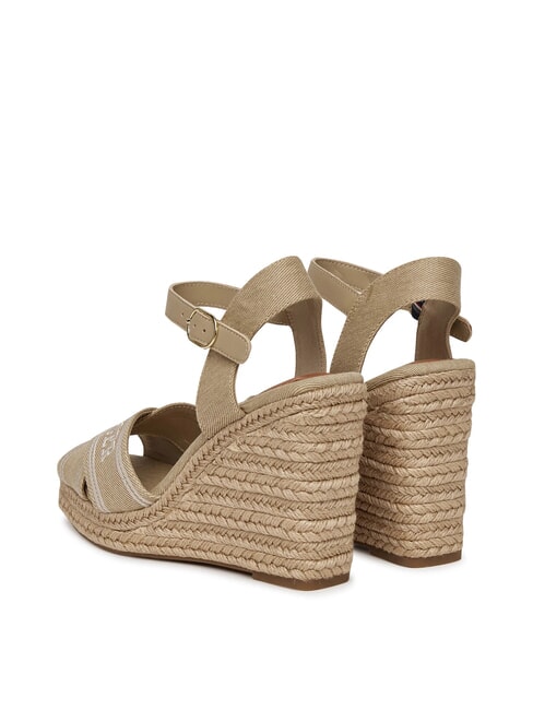 TH Sandali alti in canvas con zeppa horseradish - Scarpe Donna