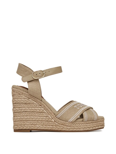 TH Sandali alti in canvas con zeppa horseradish - Scarpe Donna