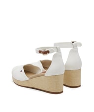 TOMMY HILFIGER TH Scarpe espadrillas con zeppa ecru - Scarpe Donna - 5