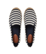 TOMMY HILFIGER TH Ciabattine espadrillas in canvas authenticstretch - Scarpe Donna - 3