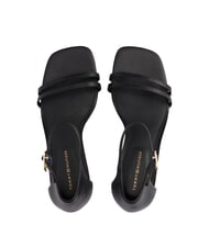 TOMMY HILFIGER TH Sandali alti in pelle con cinturino black - Scarpe Donna - 3