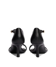 TOMMY HILFIGER TH Sandali alti in pelle con cinturino black - Scarpe Donna - 5