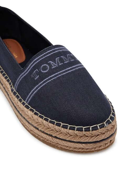 TH Espadrillas platform in canvas space blue - Scarpe Donna