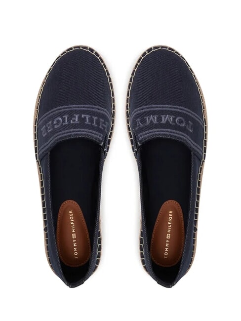 TH Espadrillas platform in canvas space blue - Scarpe Donna