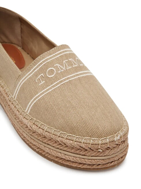 TH Espadrillas platform in canvas horseradish - Scarpe Donna