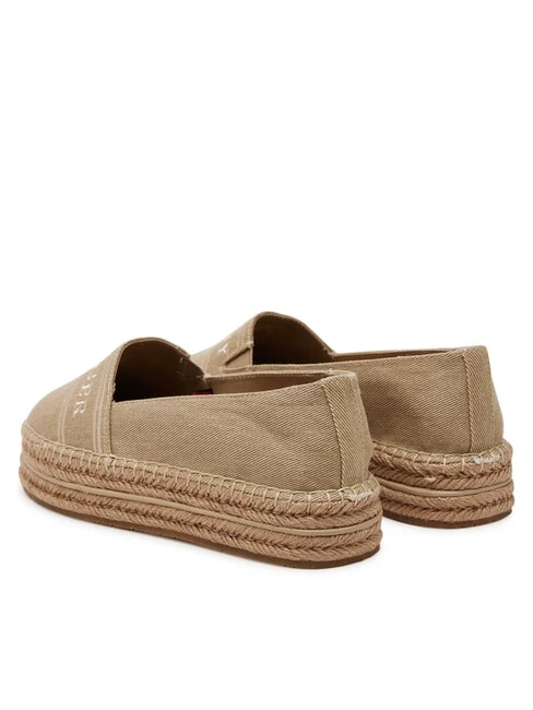 TH Espadrillas platform in canvas horseradish - Scarpe Donna