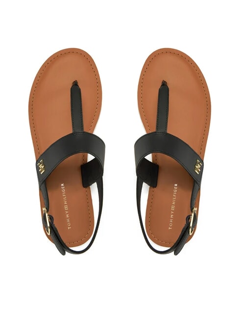 TH Sandali infradito in pelle black - Scarpe Donna