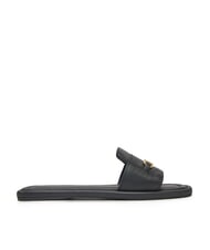 TOMMY HILFIGER TH Ciabattine in pelle con logo - Scarpe Donna