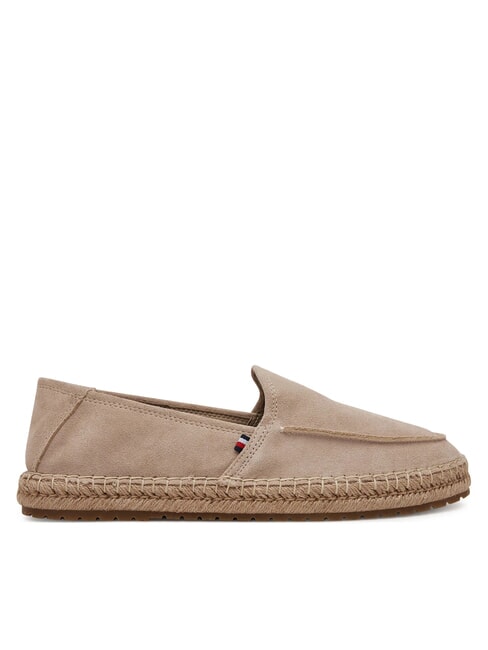TH FLEX Espadrillas in pelle suede beige - Scarpe Uomo