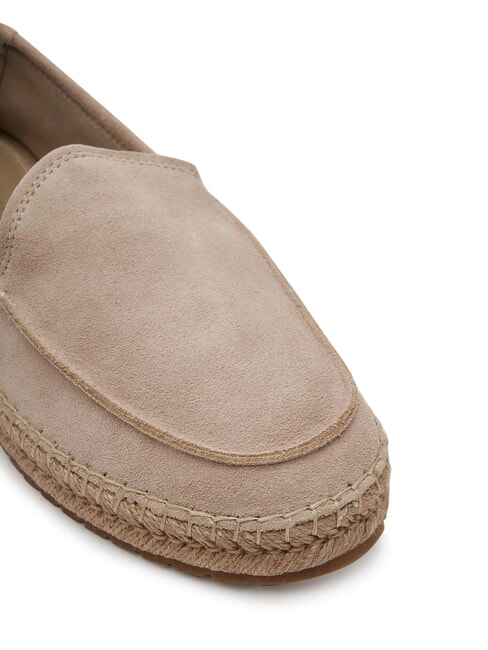 TH FLEX Espadrillas in pelle suede beige - Scarpe Uomo