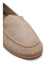 TOMMY HILFIGER TH FLEX Espadrillas in pelle suede beige - Scarpe Uomo - 4