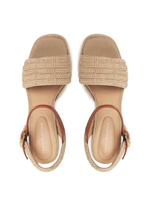 TH ROPE Sandali alti con zeppa horseradish - Scarpe Donna