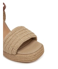 TOMMY HILFIGER TH ROPE Sandali alti con zeppa horseradish - Scarpe Donna - 4