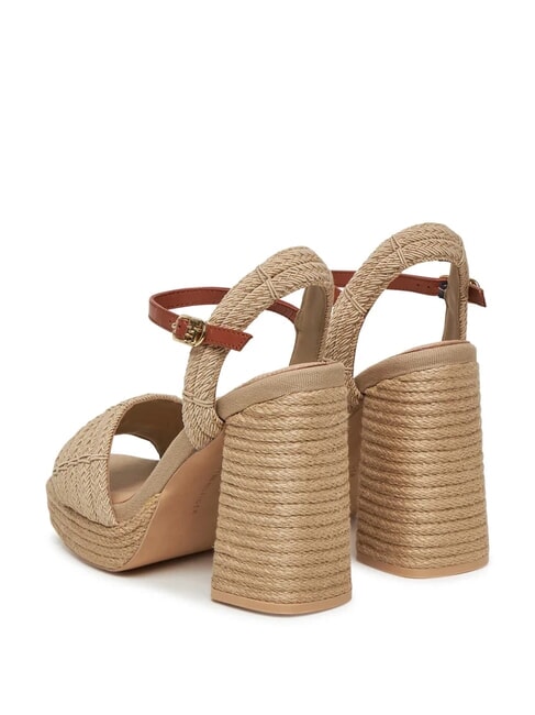 TH ROPE Sandali alti con zeppa horseradish - Scarpe Donna