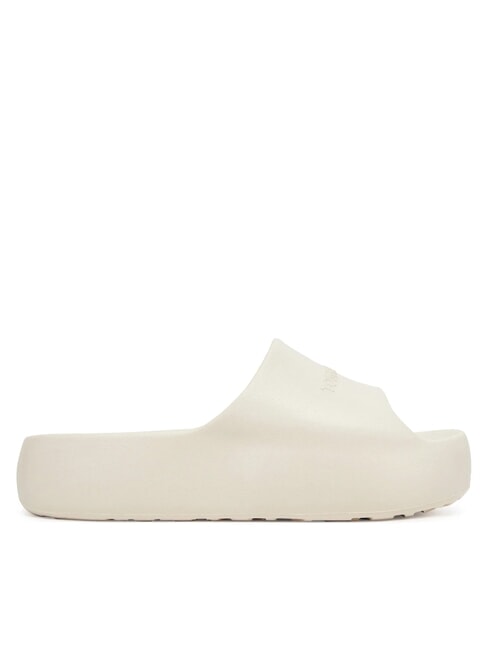 CHUNKY POOL SLIDE Ciabatte platform da donna newsprint - Scarpe Donna