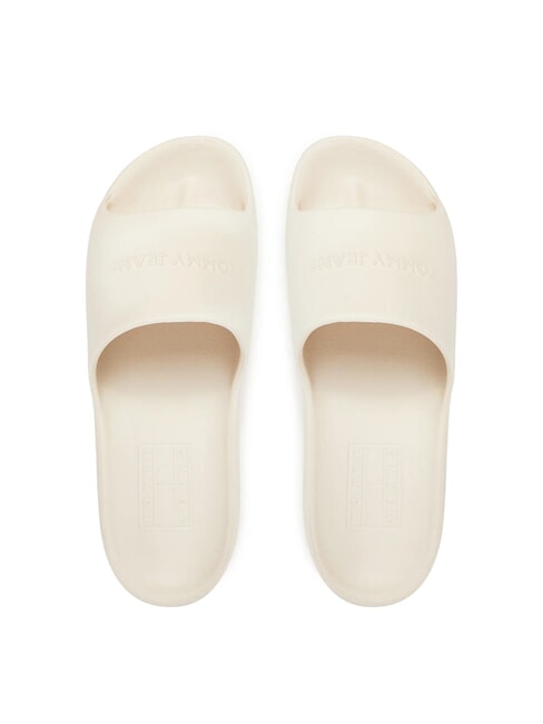 CHUNKY POOL SLIDE Ciabatte platform da donna newsprint - Scarpe Donna