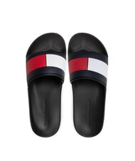 TOMMY HILFIGER TH FLAG POOL Ciabatte da uomo black - Scarpe Uomo - 3