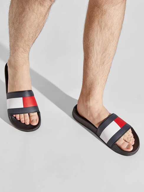 TH FLAG POOL Ciabatte da uomo black - Scarpe Uomo