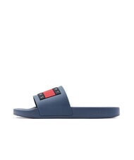 TOMMY HILFIGER TOMMY JEANS Pool Slide Ciabatte in gomma blue coast - Scarpe Uomo - 4