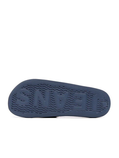 TOMMY JEANS Pool Slide Ciabatte in gomma blue coast - Scarpe Uomo
