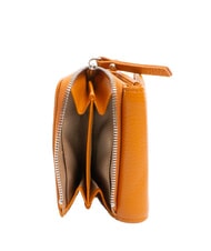 GIANNI CHIARINI WALLETS GRAIN Portafoglio piccolo in pelle martellata spice - Portafogli Donna - 2