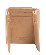 GIANNI CHIARINI WALLETS GRAIN Portafoglio piccolo in pelle martellata clay - Portafogli Donna - 3