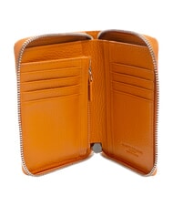 GIANNI CHIARINI GRAIN Portafoglio in pelle zip around spice - Portafogli Donna - 2