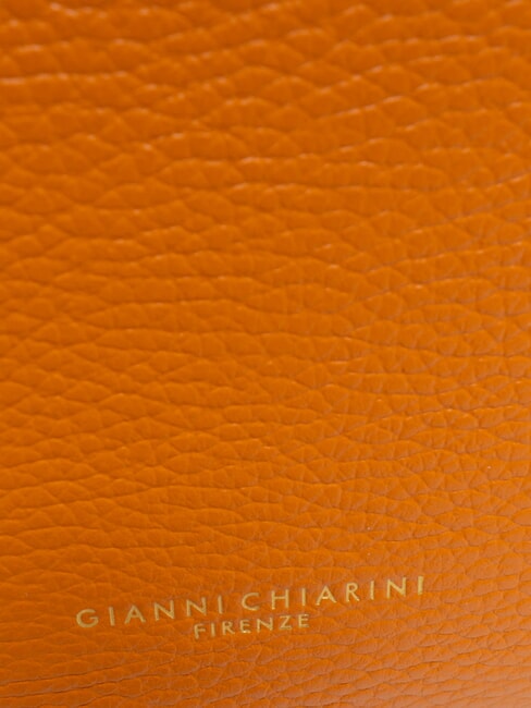 HELENA ROUND Borsa piccola in pelle a tracolla spice - Borse Donna