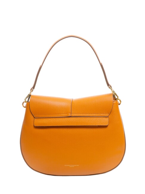 HELENA ROUND Borsa piccola in pelle a tracolla spice - Borse Donna