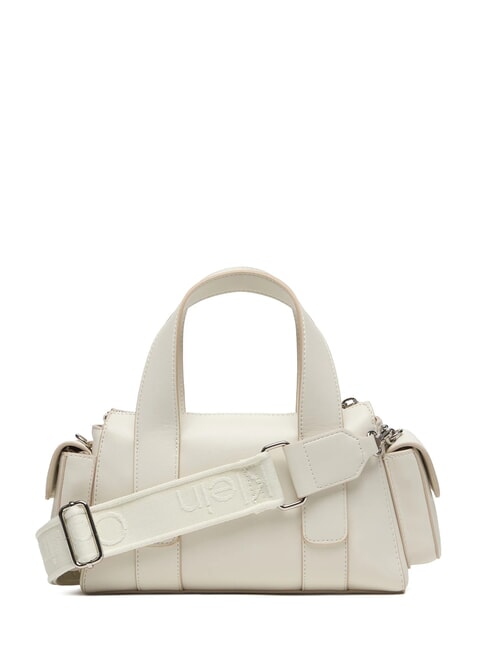 SIGNATURE LOGO STRAP Borsa a mano, con tracolla lily white - Borse Donna