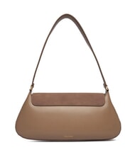CALVIN KLEIN SUEDED ENGRAVED Borsa a spalla desert taupe - Borse Donna - 3