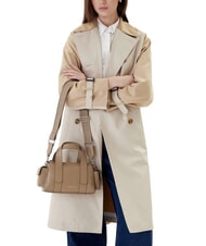 CALVIN KLEIN SIGNATURE LOGO STRAP Borsa a mano, con tracolla desert taupe - Borse Donna - 5