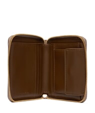 CALVIN KLEIN EMBOSSED LOGO Portafoglio Zip Around Small desert taupe - Portafogli Donna - 2