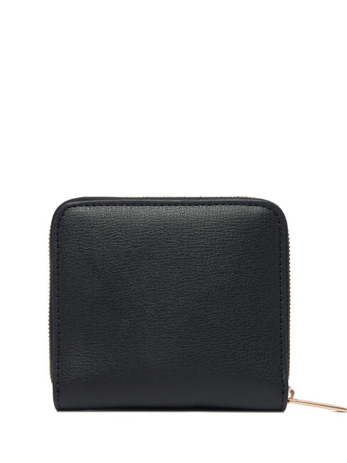 EMBOSSED LOGO Portafoglio Zip Around Small black/toasted coconut - Portafogli Donna