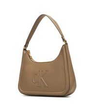 CALVIN KLEIN BOLD MONOGRAM Borsa a spalla desert taupe - Borse Donna - 2