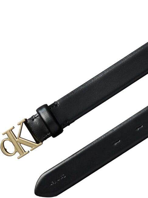 CK HARDWARE Cintura in pelle black / antique light gold - Cinture