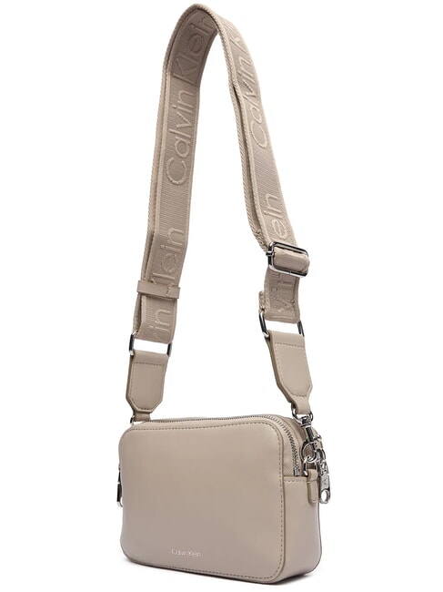 SIGNATURE LOGO STRAP Borsa camera case doppia funzione desert taupe - Borse Donna