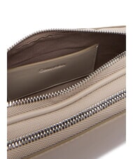 CALVIN KLEIN SIGNATURE LOGO STRAP Borsa camera case doppia funzione desert taupe - Borse Donna - 4