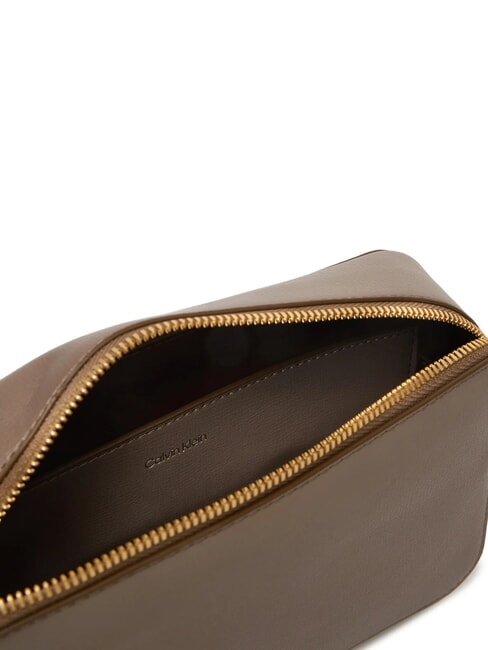 EMBOSSED LOGO Mini Bag a tracolla desert taupe - Borse Donna