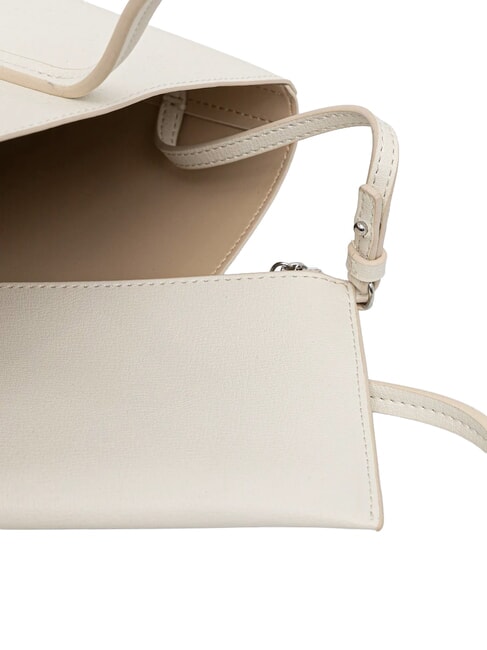 EMBOSSED LOGO Borsa a spalla lily white - Borse Donna
