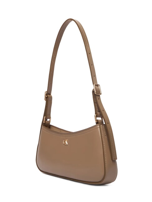 HARDWARE MONOGRAM Borsa a spalla desert taupe - Borse Donna