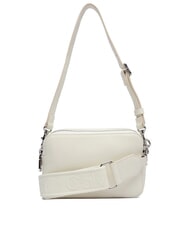 CALVIN KLEIN SIGNATURE LOGO STRAP Borsa camera case doppia funzione lily white - Borse Donna - 3