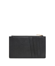 CALVIN KLEIN EMBOSSED LOGO Portacard con anello portachiavi black/toasted coconut - Portafogli Donna - 2